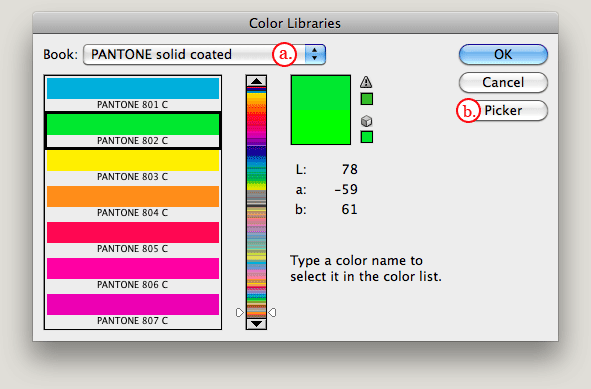 Color Libraries