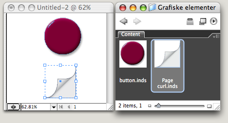 InDesign snippet